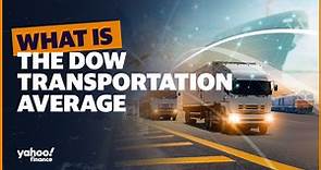 What is the Dow Jones Transportation Average?