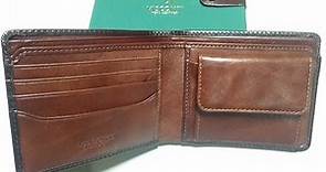 VISCONTI London genuine leather wallet for men unboxing