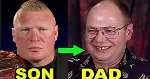 10 Surprising Real Dads of WWE Wrestlers - Brock Lesnar's Dad & more