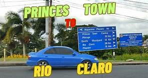 Princes Town to Rio Claro, Trinidad, Caribbean