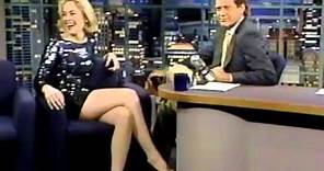 Sharon Stone on Late Night (1992)