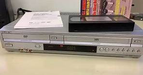 Sony SLV-D370P DVD VCR Combo for sale eBay