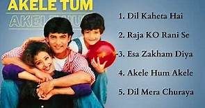 Akele Hum Akele Tum Movie All Songs |Aamir Khan & Manisha Koirala| HINDI MOVIE SONGS