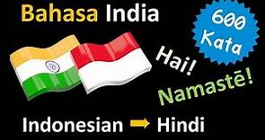 Belajar Bahasa India | Kosa kata Frase dan tatabahasa | Bahasa Indonesia