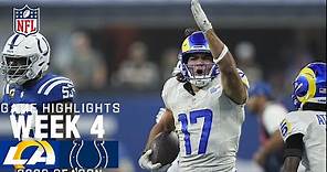 Los Angeles Rams vs. Indianapolis Colts | 2023 Week 4 Game Highlights
