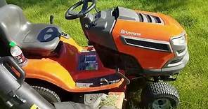 Husqvarna 54 inch Riding Mower Review