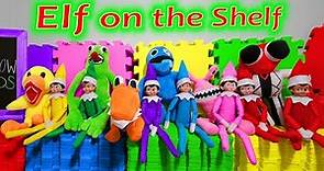 Elf on the Shelf Rainbow Friends All Colors! Day 14