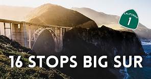 Big Sur - Top 16 Things To Do 4K