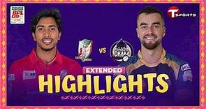 Extended Highlights | Durdanto Dhaka vs Fortune Barishal, 28th Match | BPL 2024 | T Sports