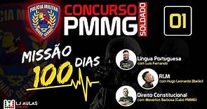 Concurso PMMG Missão 100 Dias Aula 01 Foco CRS PMMG