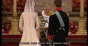 Frederik & Mary of Denmark's Wedding Vows