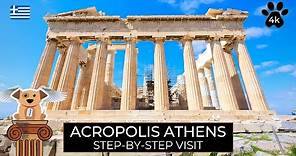 Acropolis Athens Step-by-Step Guided Visit (with top tips and history facts) 4K Walk