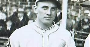 Carl Hubbell strikesout 5 Hall of Famers to be in 1934 All Star Game