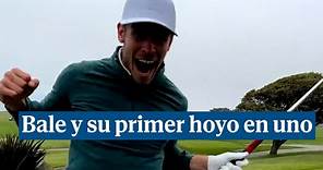 Gareth Bale se vuelve loco al conseguir su primer hoyo en uno en un torneo de golf