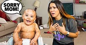 Our Baby DESTROYED Our HOME! (Shocking) | The Royalty Family