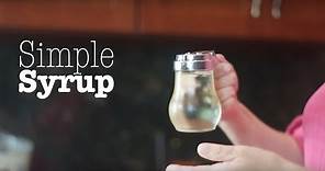 QUICK AND EASY How To Make Simple Syrup