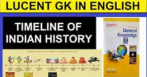 complete indian history timeline | indian history chronology | lucent indian history in english