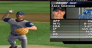 Zack Greinke In MVP Baseball 2005