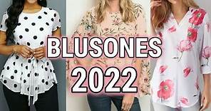 BLUSONES Y BLUSAS LARGAS DE MODA 2022 / BLUSAS LARGAS Y BLUSONES EN TENDENCIA DE MODA 2022 BLUSONES