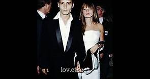 Johnny Depp & Kate Moss || 90's couple