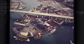 Aerial survey of Granville Island from 1977