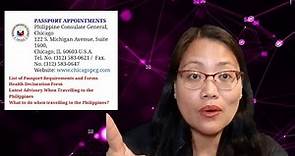 Passport Appointment in CHICAGO - PHILIPPINE CONSULATE GENERAL during Covid19