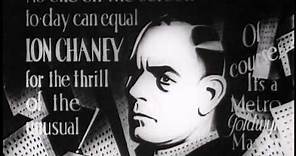 Tod Browning, Lon Chaney : The Big City - Trailer (1928)