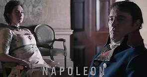 Napoleon / Kiss Scene — Vanessa Kirby and joaquin
