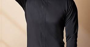 3M-佳立適-升溫蓄熱保暖衣-開襟式-黑色 - PChome 24h購物