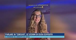 Morning news: Parlare in "corsivo", le lezioni di Elisa Esposito