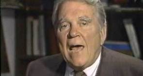 ANDY ROONEY - COFFEE PACKAGING - 60 MINUTES (CBS; 10/23/1988)