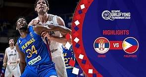 Serbia - Philippines | Full Highlights - FIBA Olympic Qualifying Tournament 2020