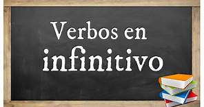 Verbos en infinitivo | Educación Primaria