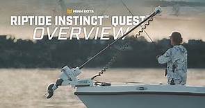 Riptide Instinct QUEST Overview | Auto Stow & Deploy Saltwater Trolling Motor