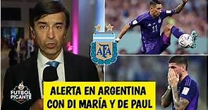 BOMBAZOS EN ARGENTINA Di María, LISTO contra Países Bajos. Rodrigo De Paul, en duda | Futbol Picante