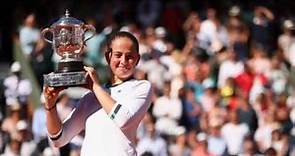 French Open: Jelena Ostapenko beats Simona Halep to win first Grand Slam