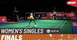 Singapore Open 2022 | Pusarla V. Sindhu (IND) [3] vs. Wang Zhi Yi (CHN) | F