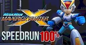 (PSP) Longplay: Mega Man Maverick Hunter X - 100% (NO DAMAGE) Hard Mode