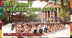 Extended Highlights -- Friday -- 2019 College of Charleston Commencement