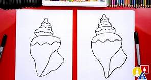 How To Draw A Seashell