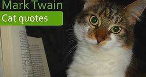 Mark Twain Quotes for Cat Lovers