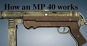 How an MP 40 works