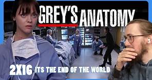 BEST EPISODE! - Grey's Anatomy 2X16 - 'It's the End of the World' Reaction