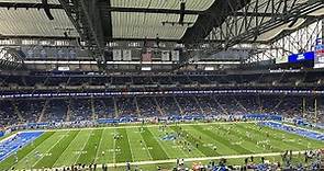 Detroit Lions Stadium Best Seats For A Football Game!