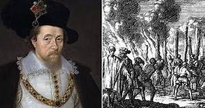 James I and witchcraft trials
