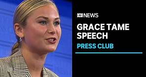 Australian of the Year Grace Tame's full National Press Club address | National Press Club