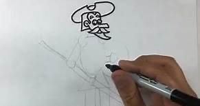 Dibujando a don quijote de la mancha | Dibujos faciles