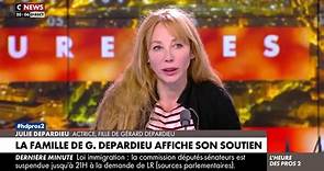 Julie Depardieu, CNews. - Vidéo Dailymotion