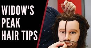 Widow's Peak Hair Tips - TheSalonGuy