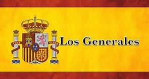 Marchas Militares de España - Los Generales